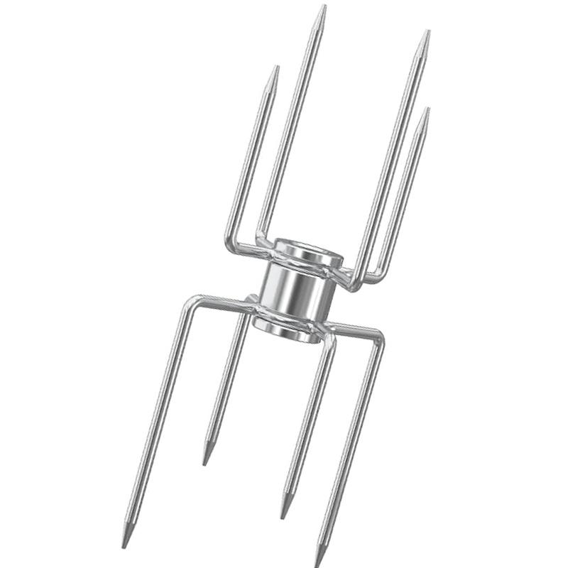 

14mm Rotisserie Spit Meat Forks Replacement Stainless Steel Counter Balance Bushing Fits Square Rod Grill BBQ Roasting
