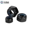 304 Stainless Steel Anti-Loosening Self-Locking Nut with Fine Thread and Reverse Thread Options (Sizes: M4, M5, M6, M8).