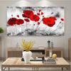 Bright Poppies Flower Canvas Paintings On The Wall Art Posters and Prints Wall Art for Living Room Home Decor