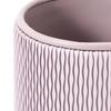 Francfranc Wave Dustbin, Medium, Purple, Stylish, Perfect for New Homes and Moving