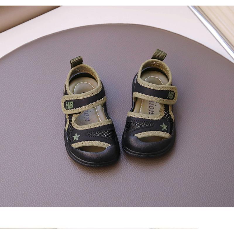 Baby sandals breathable 1-2 1-3 years old summer foot-wrapped toddler shoes infant children shoes girls and boys beach shoes