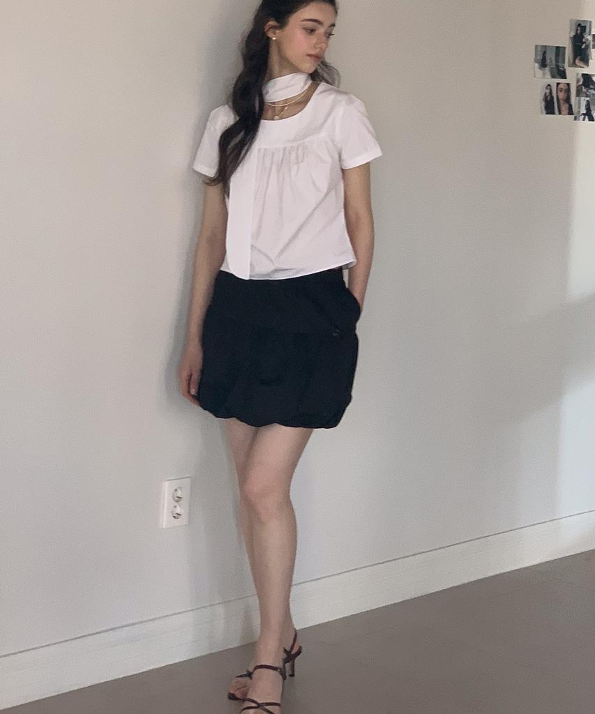 Neimkategoli Dahlia Balloon Skirt_Black