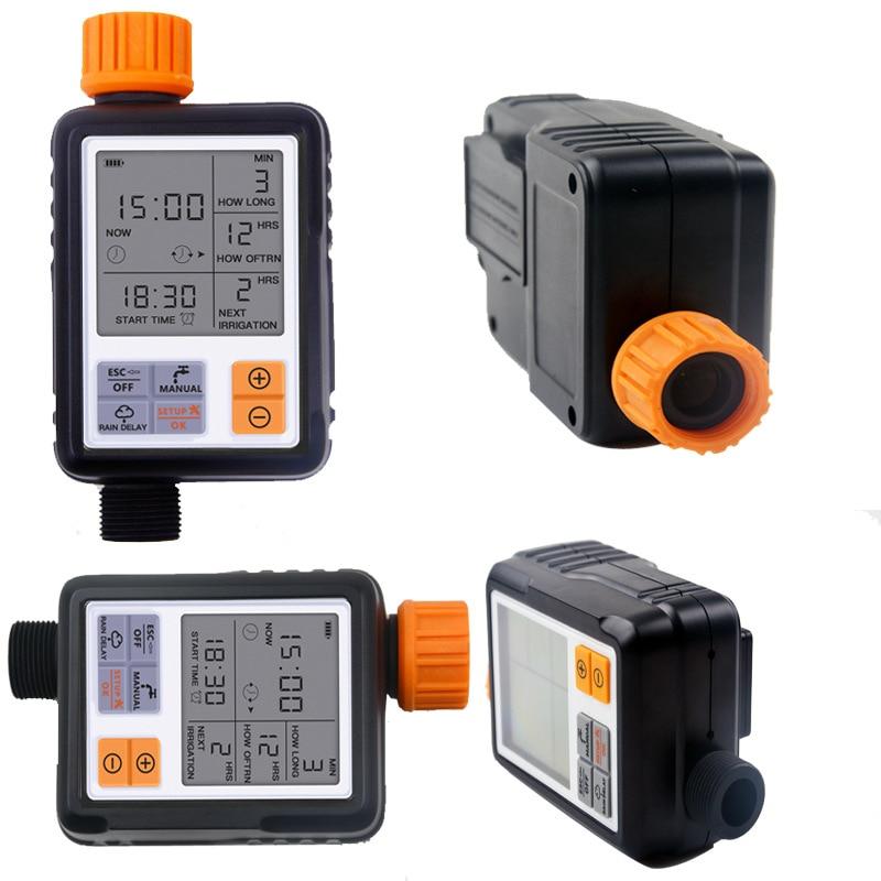 

Цифровой таймер для полива на весь день, автоматический таймер для орошения на открытом воздухе, Temporizador Inteligeter, садовые аксессуары, регулируемый программатор timer