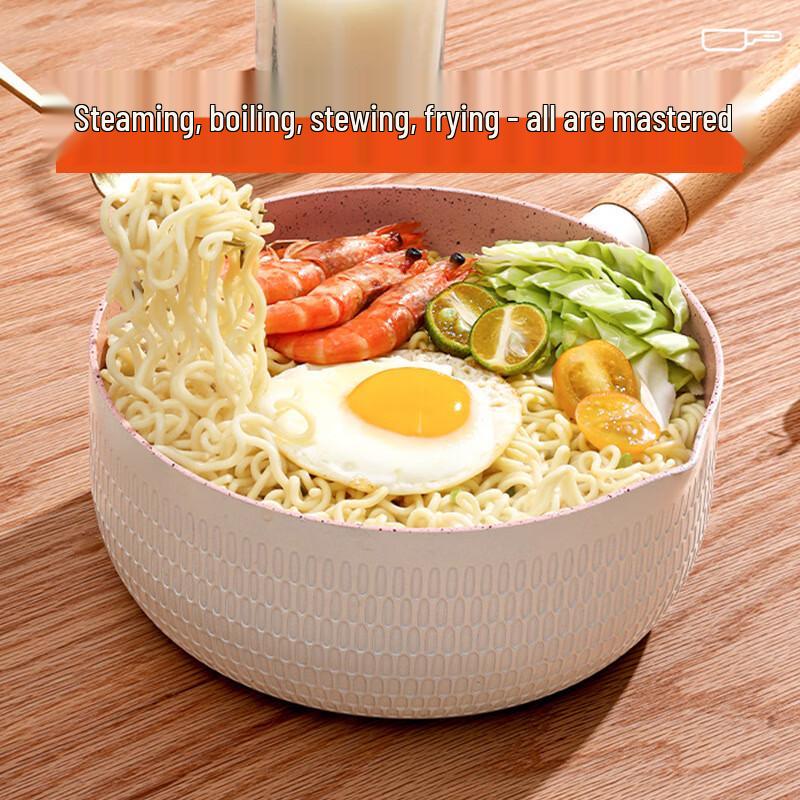 Jun Shi Qi Antibacterial Maifan Stone Non-Stick Yukihira Pot