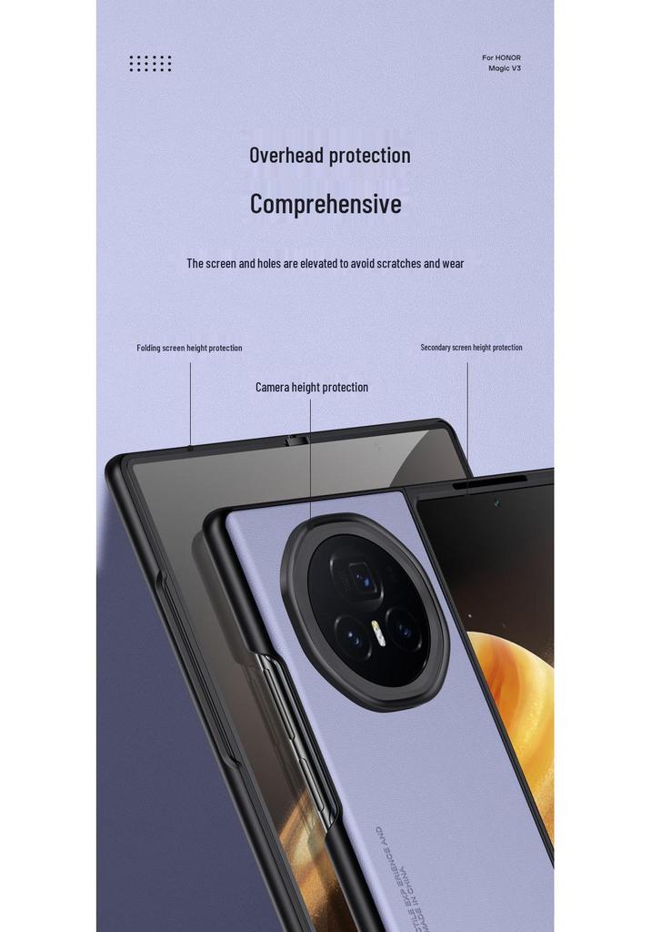 Magic V6 Foldable Silicone Case for Huawei Honor: Full Coverage, Drop-Proof
