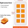3 Heat Controller Coral Flannel Warm Shawl Winter Heated Blanket Cape Heating Lap Blanket Electric Heating Blanket