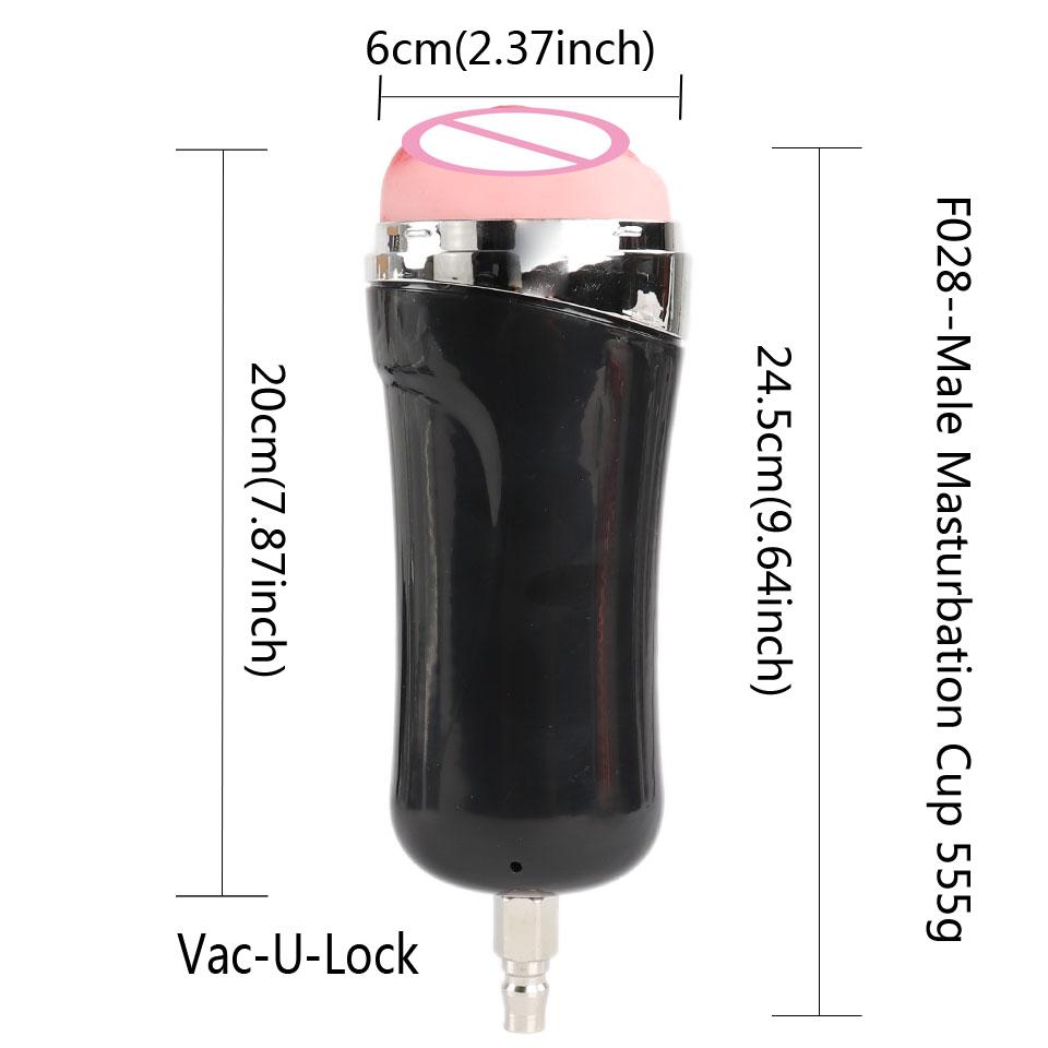 DTSUDU Vac-U-Lock Sex Machine Metal Accessories for Automatic Quick Plug Masturbation Machine Women and Man Sex Toy Adapter