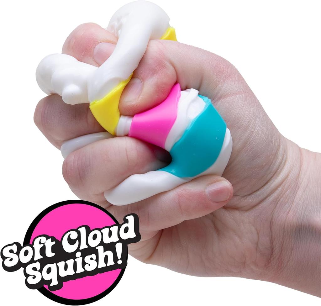 Schylling Needoh Nice Cake Sensory Fidget Cube Stress Relief Anxiety Sensory Tool for Focus ADHD & Calming Office Desk Gadget