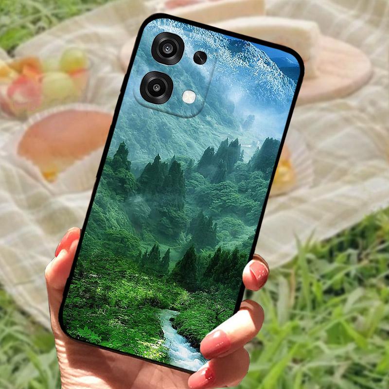 For OPPO F31 A6 A 6 Pro 5G CPH2781 Case Cool Lion Fashion Painted Matte Soft Silicone TPU Cover For OPPO A6Pro 4G Phone Case