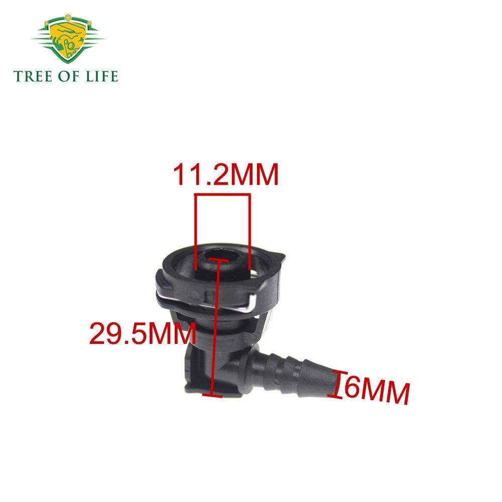 Mercedes-Benz Radiator Water Tank Connector A2465010325