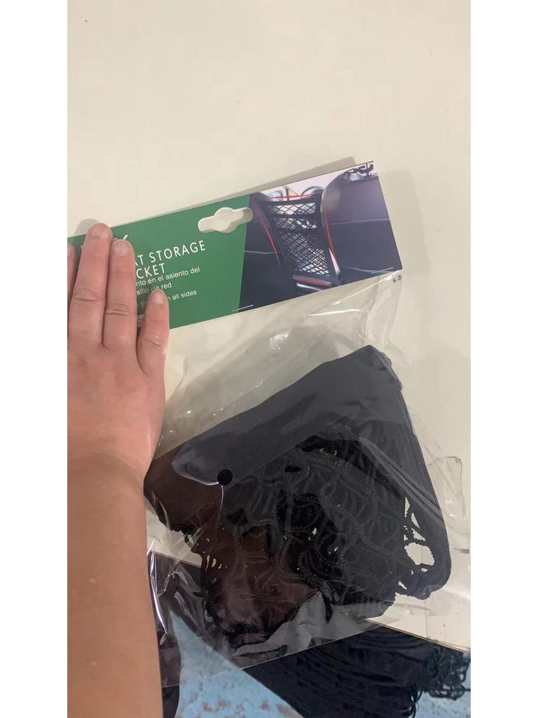 Car Seat Mesh Pocket: Pet, Child, Front & Back Storage Bag