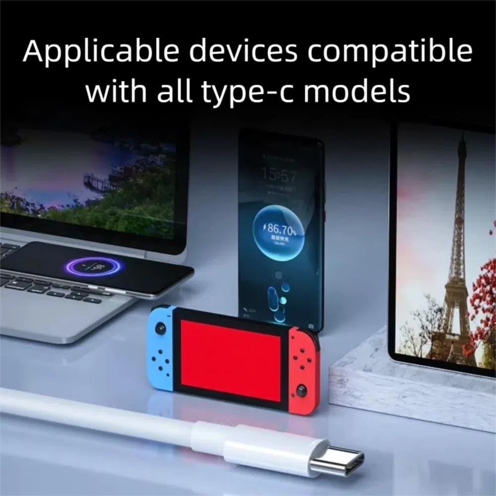 PD Dual-Ladegerät Kabel 100W 5A Datenkabel Neues USB Typ C auf USB C Kabel für Macbook/Samsung