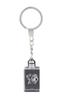 Pumi, Hungarian Pumi, Hungarian Herding Terrier - Crystal Key Ring with Dog Photo, Illuminated Key Ring, Unique Gift by Art-Dog Brand
