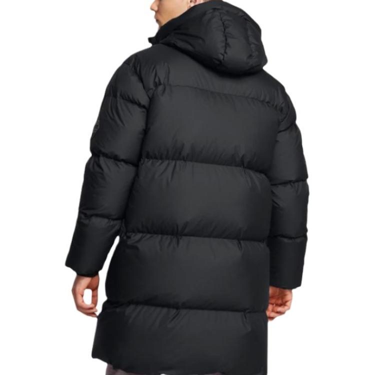 Under Armour Rahat Günlük Antrenman Orta Boy Şişme Mont Erkek dış giyim Siyah 1384644-001