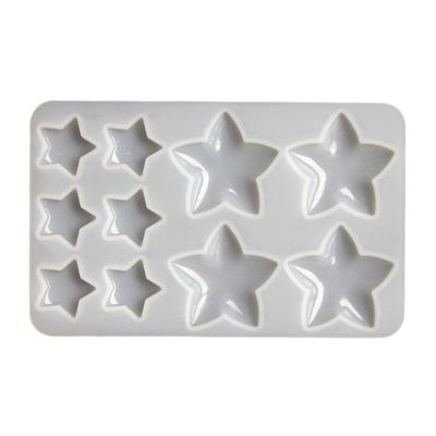 Jelly Star Epoxy Resin Mold 3D Large Starfish Silicone Molds Handmade Pendant Jewelry Making Ornaments  Crafts