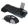 Wired Mechanical USB Keyboard & Mouse Internet Cafe Gaming Set