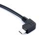 Winkelstecker 90 Grad Micro USB auf Typ-C Kabel Konverter Otg Adapter Datenkabel