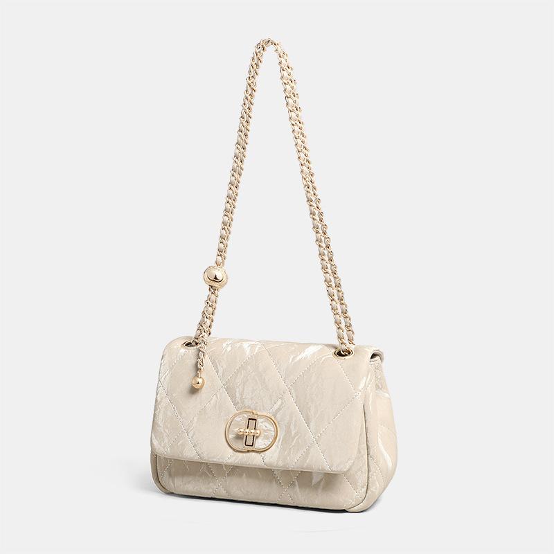 Small Fragrance Bag Spring/summer Chain Crossbody Bag Girls Birthday Light Luxury Underarm Bag Women's Bag