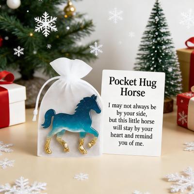 Angel Hug Pocket Decorative Positive Pocket Hug Token with Card Beautiful Holiday Decoration for Home Indoor Outdoor Use Bedroom Garden Window