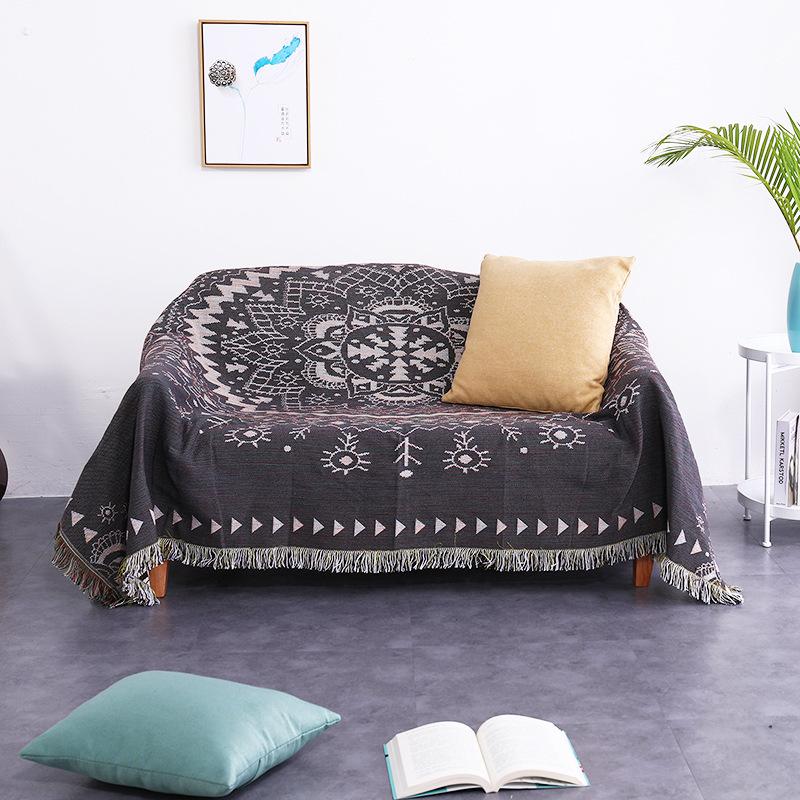 Double-sided Blanket, Mandala, Nap Blanket, Sofa Throw, Multipurpose, Bedroom