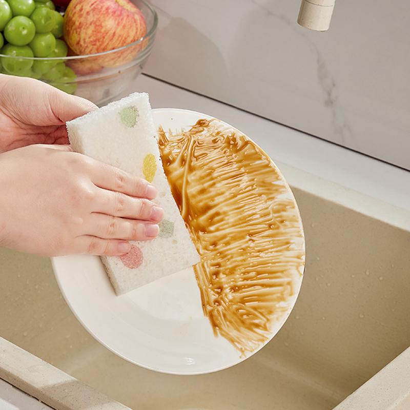 Kitchen Sink Sponges Mat Splash Guard Water Absorbent Mat Dishwashing Sponge Multipurpose Cleaning Sponges for Kitchen Bathroom