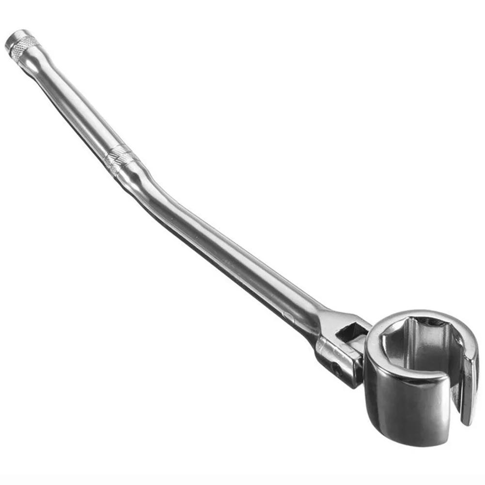 7/8" Oxygen Sensor Socket Wrench Multifunction Alloy Sleeve Flexible Head Removal Tool Auto Mechanic Special Repair Hand Tool