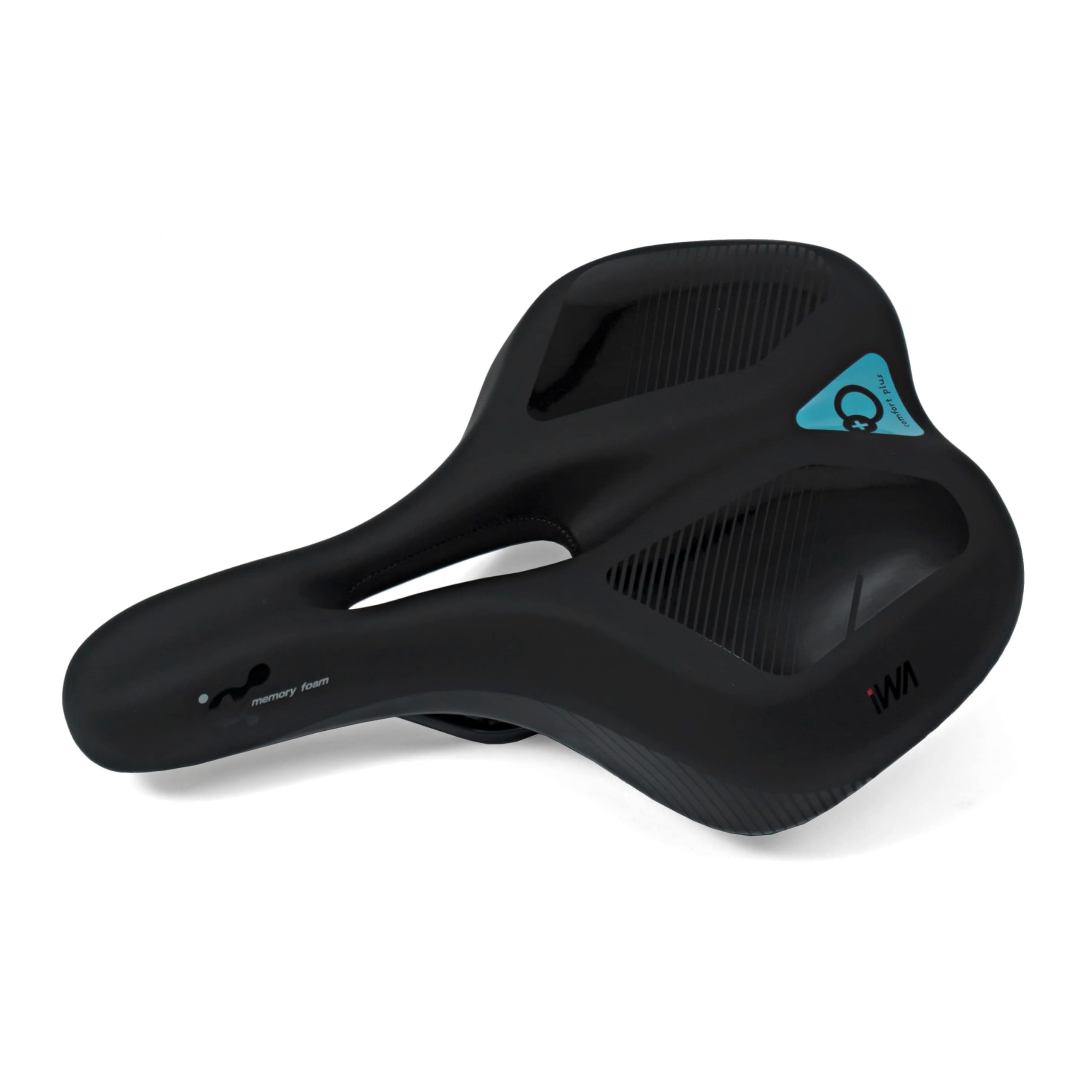 

iWA COMFORT PLUS Гибридное седло DD3123MF 265 x 190 мм Черный (Марухачи Когё)