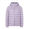 Light down jacket women's autumn and winter new short white duck down winter hooded and thin casual coat tide