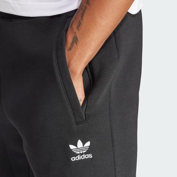 Adidas Originals Essential Trefoil Essentials Pants Knitted Sweatpants Men's Black IR7798