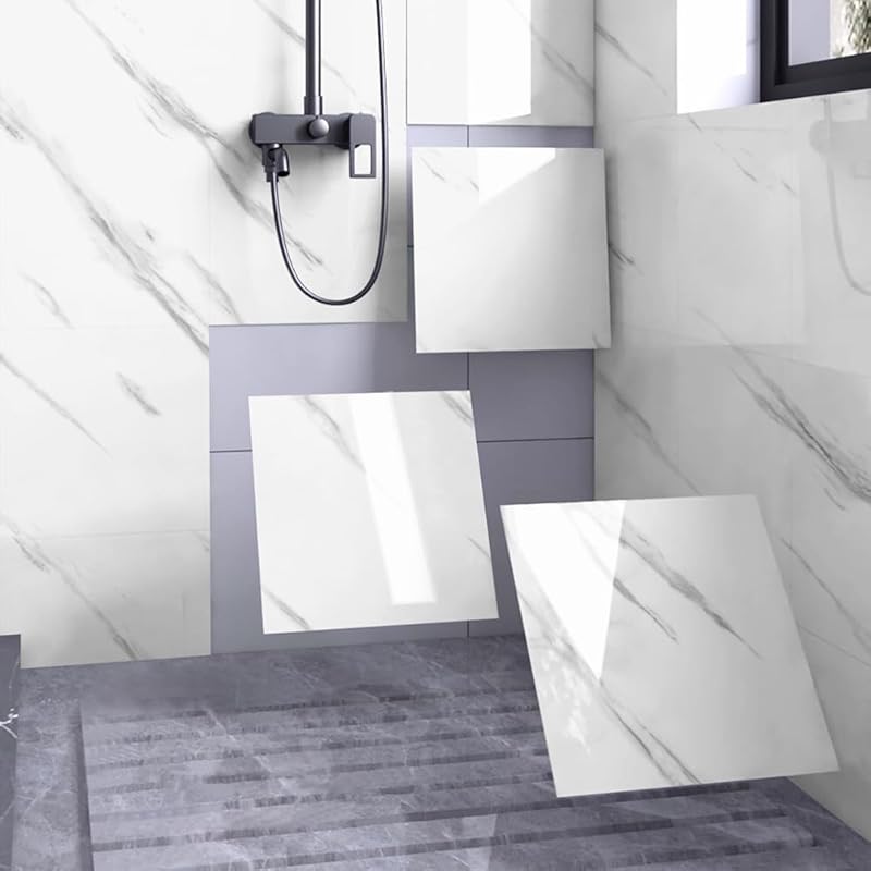 Shower Wall Panels Peel and Stick,Marble Wall Panels for Interior Wall Decor,Backsplash Tile Distinctive for Kitchen Showers Bathrooms Living Rooms