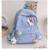 Cute schoolbag junior high school girls high value niche style college students design sense travel shoulders