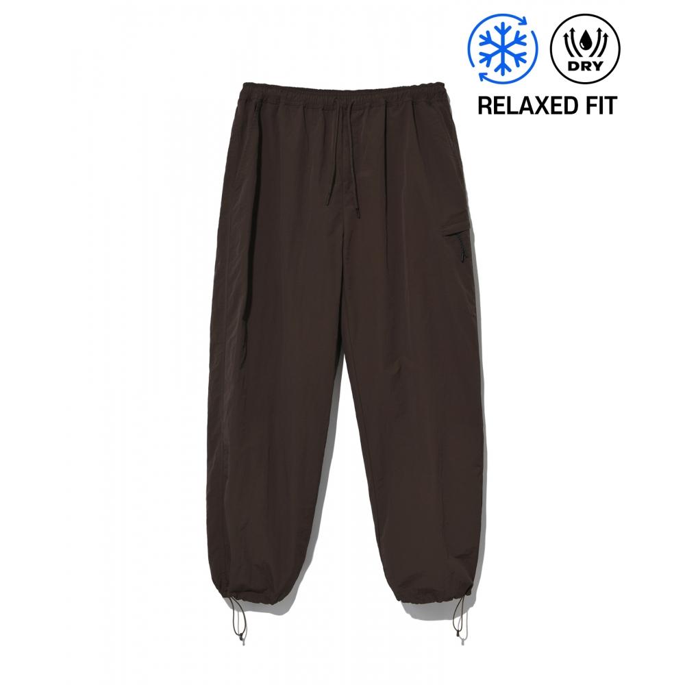 

БРЮКИ ИЗ НЕЙЛОНА СВОБОДНОГО КРАЯ YALE ONEMILE WEAR, КОРИЧНЕВЫЕ