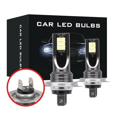2PCS CREE H7 H4 H1 Car LED Headlight Fog Bulbs Kit 6000k HID Canbus Error Free