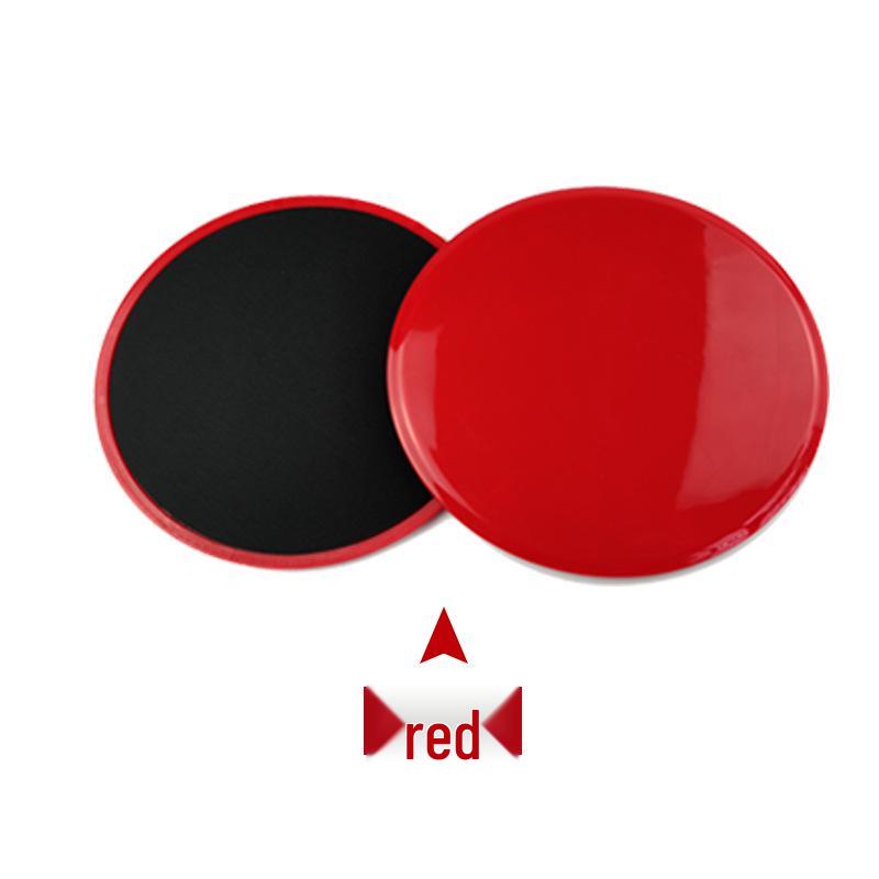 

2-Pack Fitness Gliding Discs for Yoga and Coordination червоний