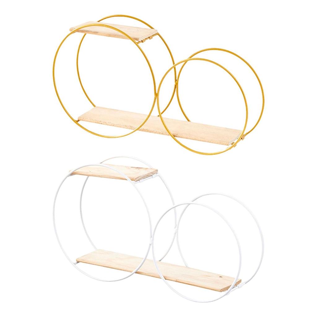 Runde Wandregale aus Metall, an der Wand montiertes Blumenregal aus Metall für Topfpflanzen, Präsentationsregal für Bürodekoration, Wohnzimmer, Schlafzimmer