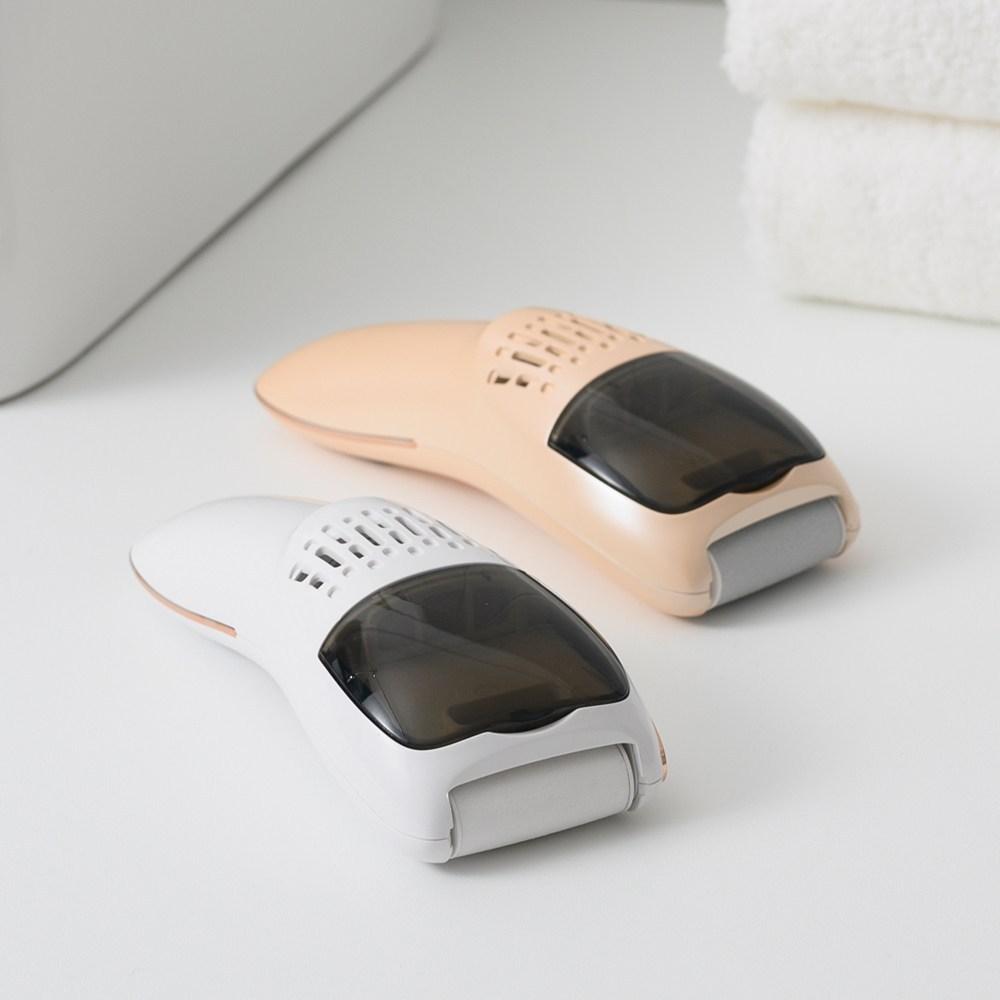 Dodo Fotvård Dubbelsug Fotförhårdnadsborttagare Sladdlös Elektrisk Häl- och Sula Förhårdnadsborttagning, 1 styck, 1 set