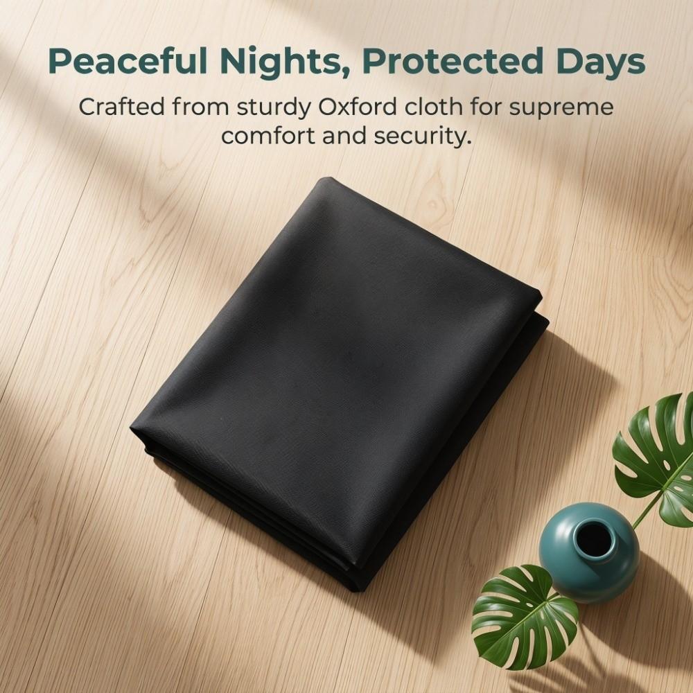 Light-Blocking Oxford Cloth Bird Cage Cover Ventilated Waterproof Bird Cage Cover Dustproof Washable Bird Cage Protective Hood