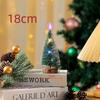 Christmas Tree Decoration with Lights, Tabletop Holiday Ornament for Window Display, 3 Pack
