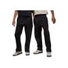 A Ma Maniere X Jordan Společný Logo Potisk Rovný Střih Pletené Tepláky S Elastickým Pasem Unisex Kalhoty Černé FN0616-010