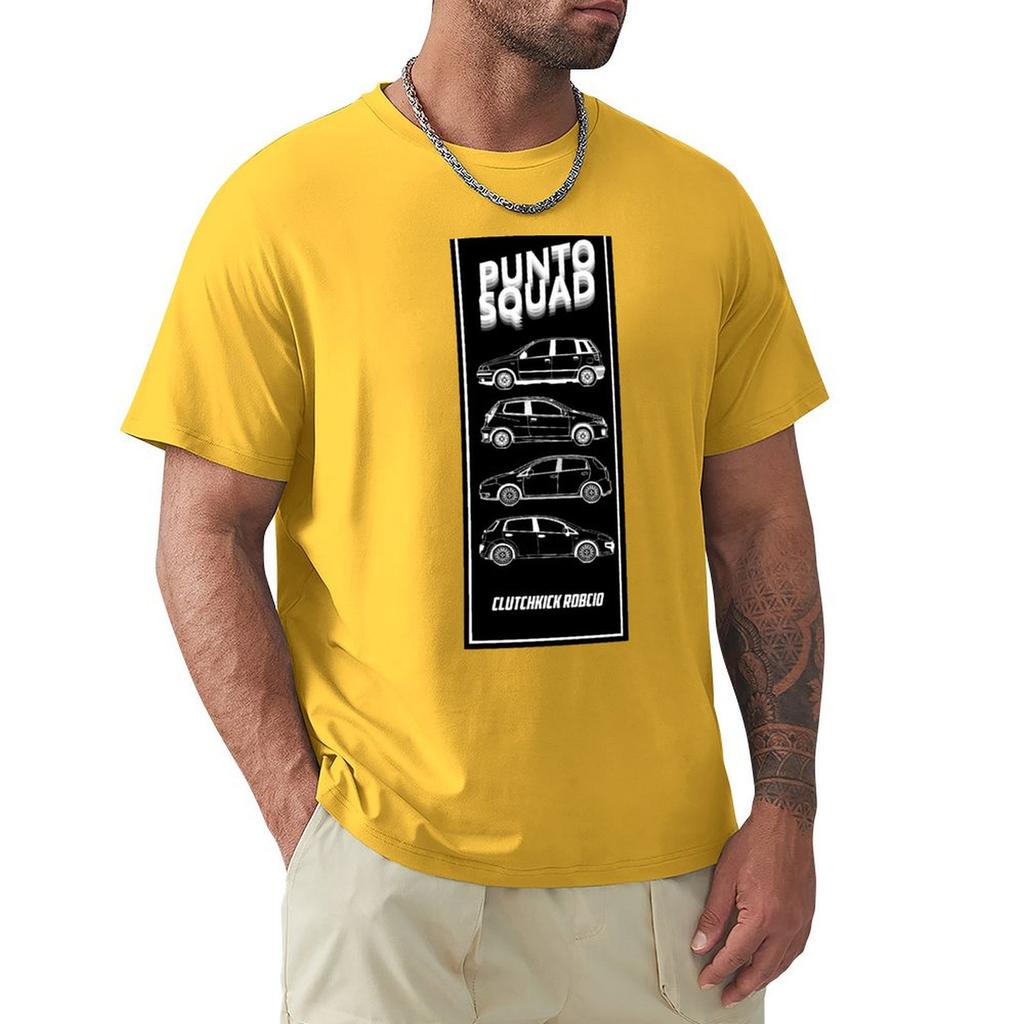 Puntosquad V2 T-Shirt Graphic Tee Shirt Hippie Clothes T Shirts For Men Graphic