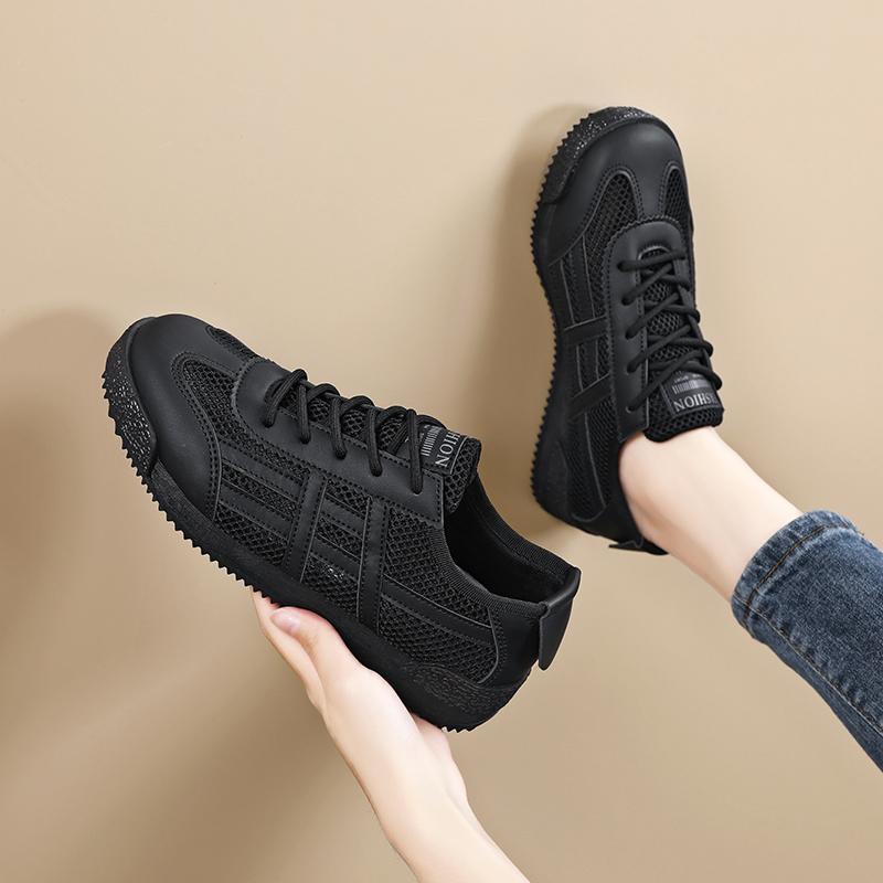 MCTIN Dámské ležérní tenisky Patchwork Smíšené barvy Šněrovací Boty s kulatou špičkou Dámské baleríny Ručně vyráběné Pánské boty