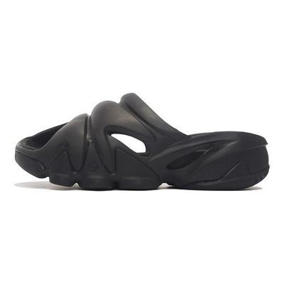 Li Ning Reignite Slipper Bequeme Lässige Leise Abriebfeste Pantoletten Herrenschuhe Schwarz AZSS013-3