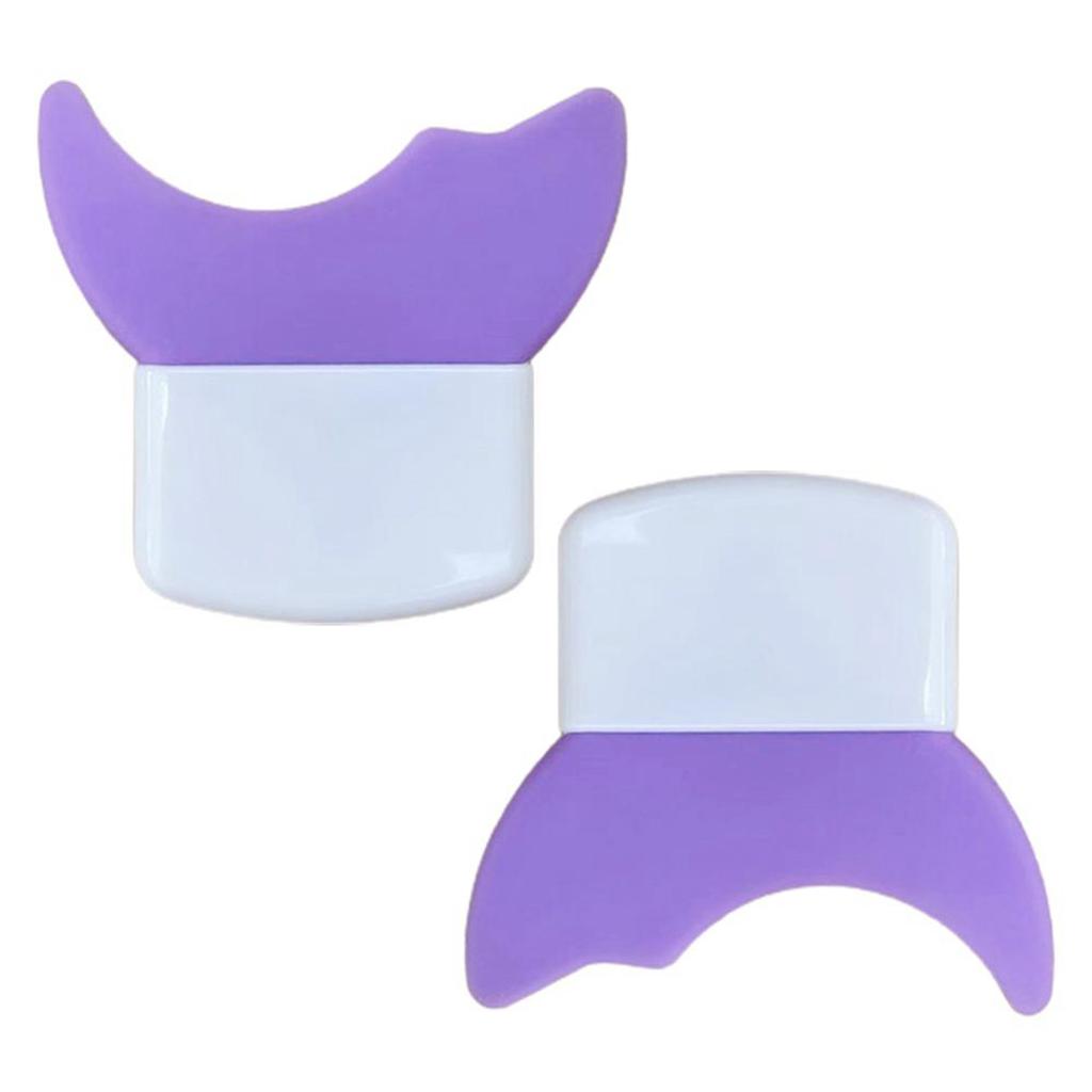 2 Stück Mascara- und Lidschatten-Schutz-Applikator-Schutzpads, Hilfsschutz-Werkzeug für Wimpern-Make-up