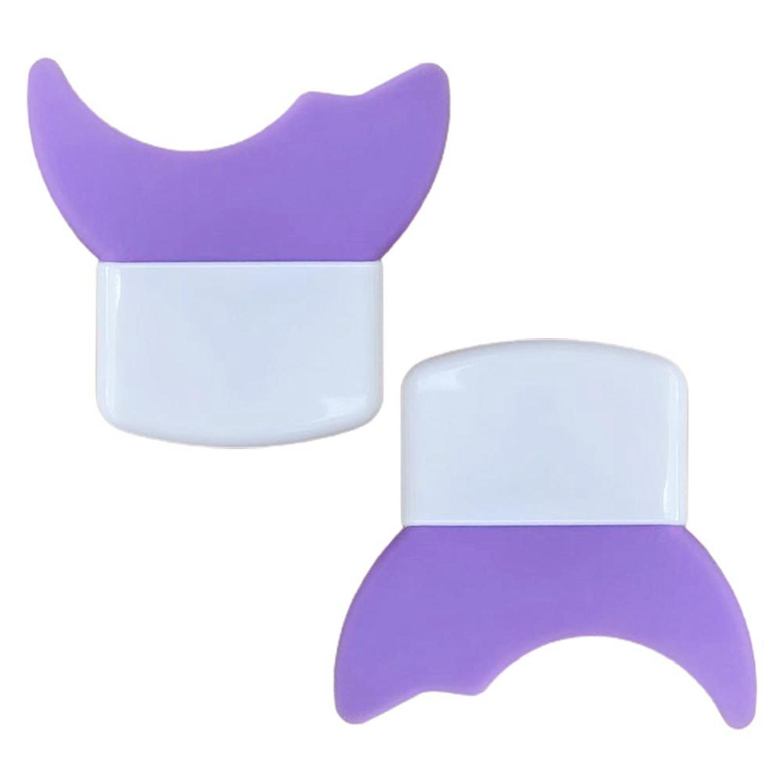 

2 Pcs Mascara and Eyeshadow Shield Applicator Guard Pads Auxiliary Guard Tool for Eyelash Makeup