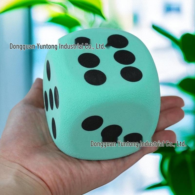 EVA Colorful Six-Sided DIY Foam Dice with Rounded Corners