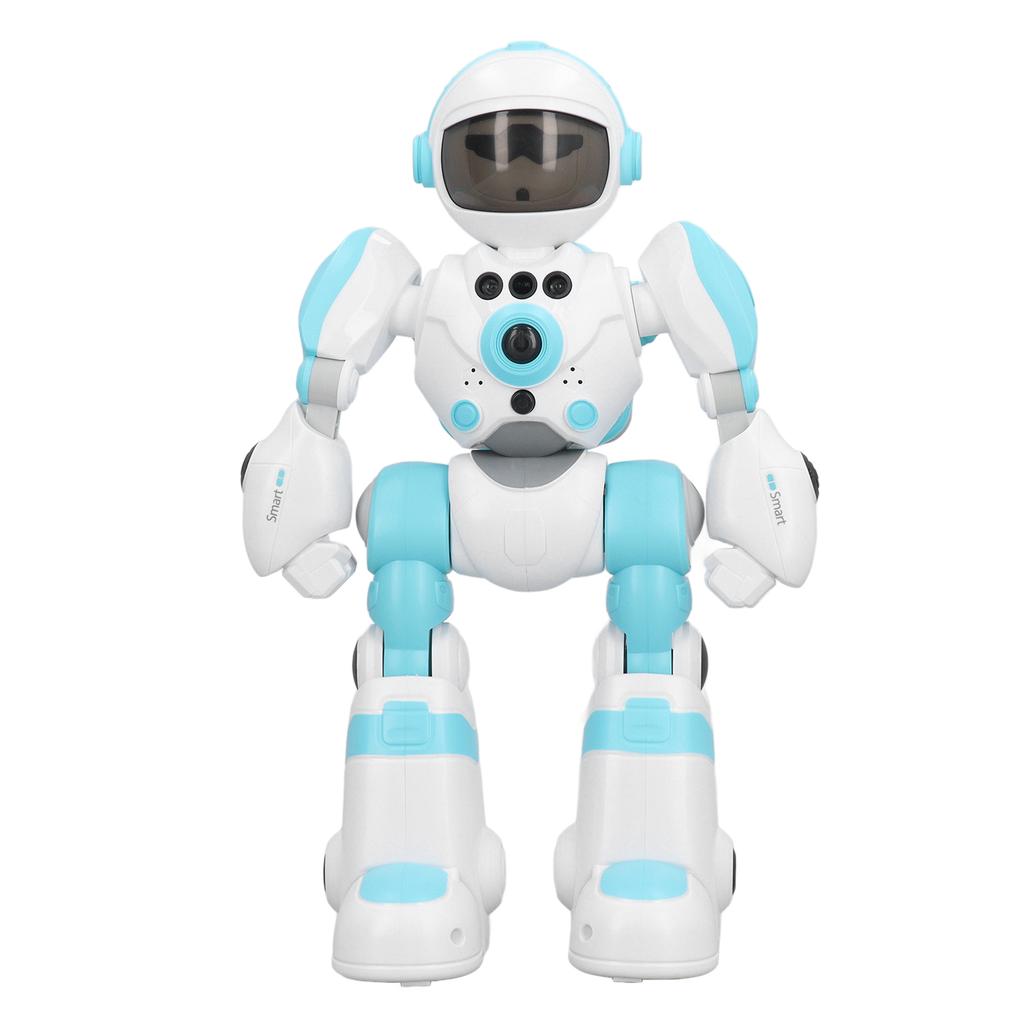 Children Remote Controlled Robot Toy with     Voice Changing Modes Colorful Light Intelligent Programmable Robot