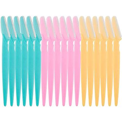 [18 Pieces] Eyebrow Shaver, Eyebrow Shaver, Female Facial , Portable Facial Hair Removal Shaver, Male And Female Precision Mask Product Name