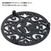 Nanbu Ironware Pot Cast Iron Teapot Kitchen Bottle Flower Shaped Cookware Holder, Holder, Holder,