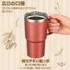 Livole Vacuum Insulated with Keeps Hot or 600ml Large Capacity with Coffee Travel Large Stainless Steel Double Wall Thermos with Perfect for and