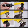 Square Tapered Bottom Bracket with Waterproofs Screw Mountain Bicycles Bottom Bracket Cycling Part Easy Installation